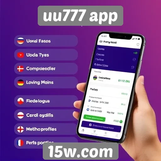Métodos de pagamento disponíveis no uu777 app